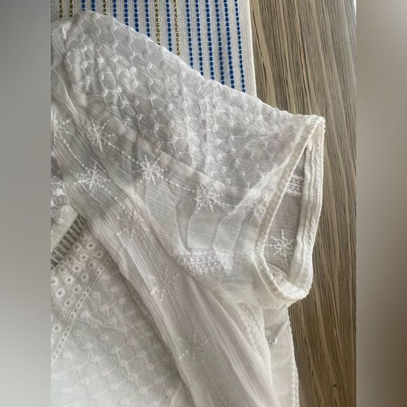 The Jetset Diaries  Midi Dress Women  Ivory Lace Size Small NWT - Picture 9 of 16